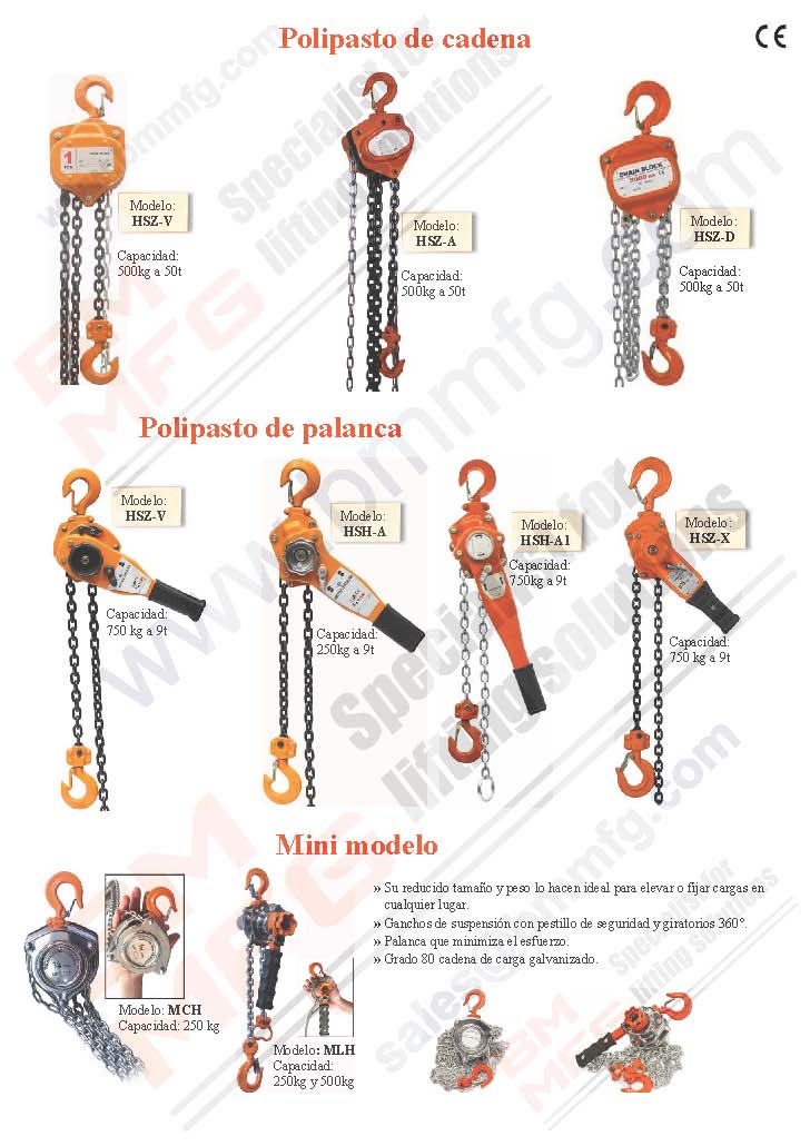 Polipasto manual